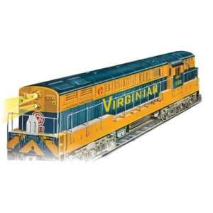  Williams O FM Trainmaster, Virginian   Yellow/Blue 