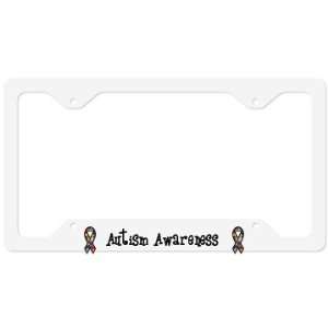  Autism Awareness Custom License Plate Cover Automotive