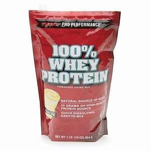   100% Whey Protein, Banana Cream, 1 lb