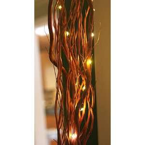  Natural Willow Brown   20 LEDs on Thin Wire
