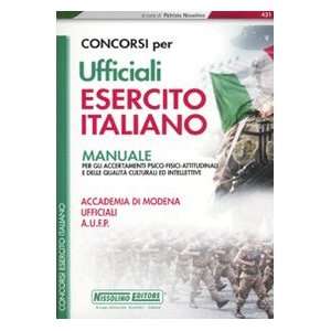 Concorso per ufficiali esercito italiano. Manuale 