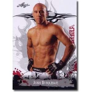  2010 Leaf MMA #39 Josh Burkman   Mixed Martial Arts 
