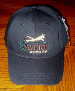 AVERY GREENHEAD GEAR SPORTING DOG HANDLER CAP HAT BLACK 700905443642 