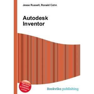 Autodesk Inventor Ronald Cohn Jesse Russell Books
