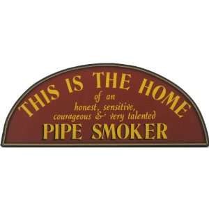  Pipe Smoker w/ Framed Edge 8x18 Davis & Small