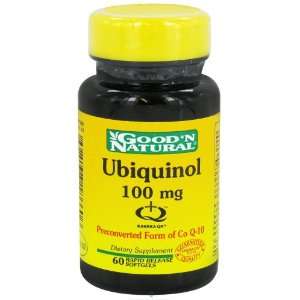 Ubiquinol 100 mg   Advanced Active Form of CoQ 10, 60 softgels,(Goodn 
