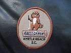 RACOON RUN MYRTLE BEACH S.C. EMBROIDERED SEW ON PATCH