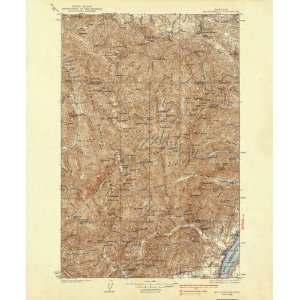   USGS TOPO MAP MT. CONSTANCE QUAD WASHINGTON (WA) 1938