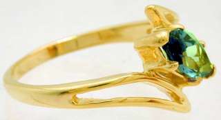 NATURAL 1.35 carats RUSSIAN ALEXANDRITE RING 14K GOLD  