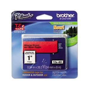  Brother P Touch TZE451   TZe Standard Adhesive Laminated 