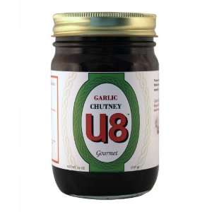 U8 Garlic Chutney 14oz  Grocery & Gourmet Food