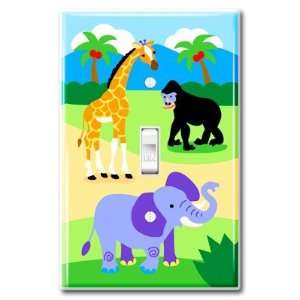  Best Quality Wild Animals/Kids Light Switchplate Cover By 