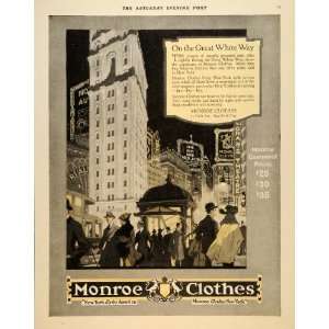  1919 Ad Monroe Clothes New York Styles 55 Fifth Avenue 