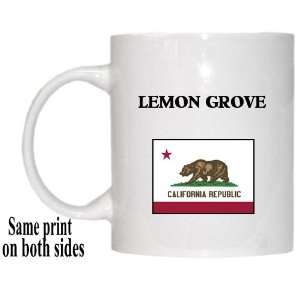  US State Flag   LEMON GROVE, California (CA) Mug 