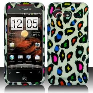  HTC 6350 Droid Incredible 2 Verizon Color Leopard Case 