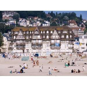 The Beach, Trouville, Basse Normandie (Normandy), France Photographic 