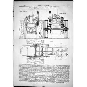 EIGHTY HORSE POWER TRACTION ENGINE 1879 ENGINEERING BARROWS STEWART 