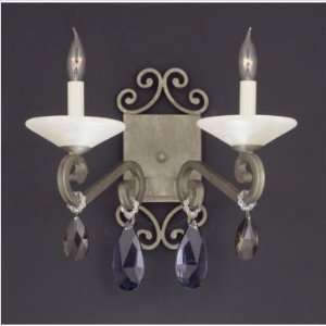 La Jolla Wall Sconce Finish / Glass / Crystal Bronze / Alabaster