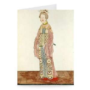 Portrait of a Mandarin Woman of the Second   Greeting Card (Pack of 