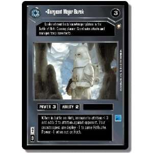  Star Wars CCG Special Edition Uncommon Sergeant Major 