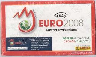 2008 PANINI UEFA EURO STICKER BOX (100 COUNT)  