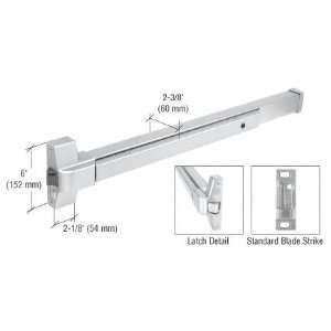  CRL Satin Anodized Touch Bar Rim Panic Exit Device by CR 