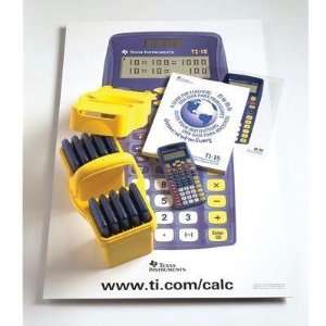  Texas Instruments TI15TK Financial Calculator Teacher Kit 