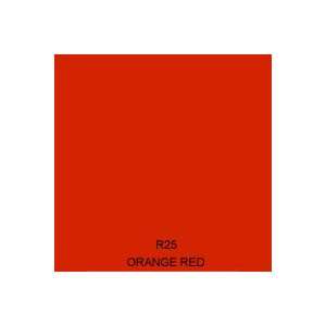  ROSCO 25 (25 SHEET) ORANGE RED SHEET Gel Sheets