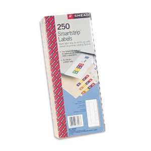  Smead  Smartstrip Refill Label Kit, 250 Label Forms/Pack 
