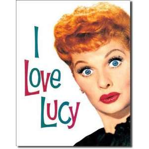  Tin Sign Lucy   I Love Lucy by unknown. Size 16.00 X 12 