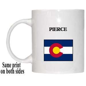    US State Flag   PIERCE, Colorado (CO) Mug 
