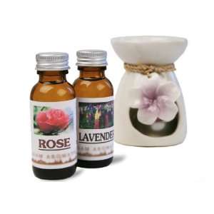  30cc Bottle Of Rose Incense Oil (9cm x 3cm)