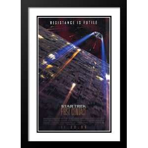 Star Trek First Contact 32x45 Framed and Double Matted Movie Poster 
