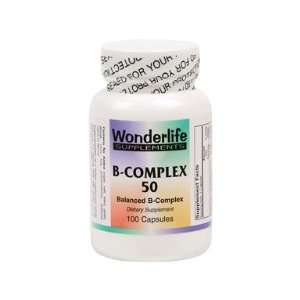  B Complex 50 100 Capsules