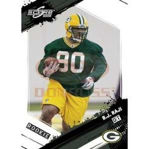  2009 Score #311 B.J. Raji   Green Bay Packers (RC   Rookie 