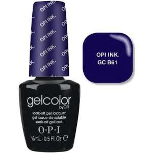   by OPI Soak Off Gel Laquer nail polish   OPI Ink.   GC B61 Beauty