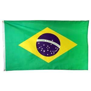  3ft x 5ft Brazil Flag   Printed Polyester Patio, Lawn 