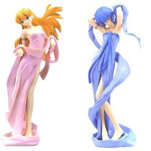   Evangelion Aphrodite 9 Figures (Set of 2   Rei & Asuka) Toys & Games