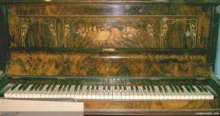 PIANO J Eccles Full Trichord Iron Frame Check Action  
