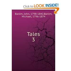  Tales, John Banim, Michael, Banim Books