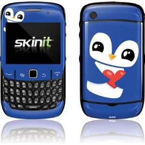  Blue Love Penguin skin for BlackBerry Curve 8520 