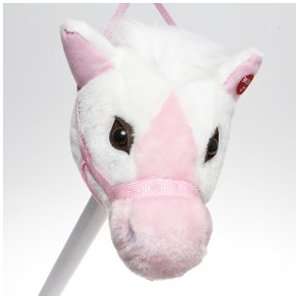  SALE Pink & White Stick Horse SALE Toys & Games