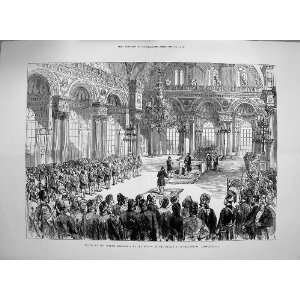  1877 Turkish Parliament Sultan Palace Dolma Bagtche