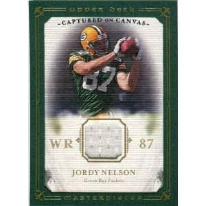   Captured on Canvas Jerseys #CC40 Jordy Nelson Sports Collectibles