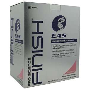  EAS Finish, Strawberry, 20 2.7 oz (78g) powder packets 