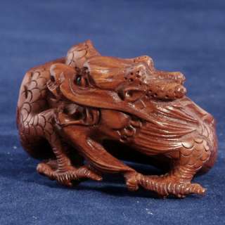  handcraft boxwood wood netsuke delicate dragon nbc062 navigation 