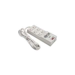   TR 6 6 ft Cord 6 Outlets 2420 Joules Surge Suppressor Electronics