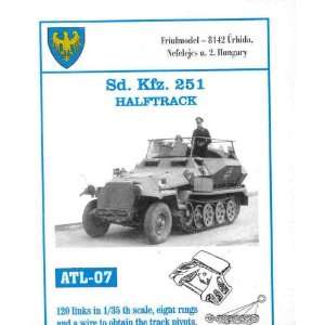  SdKfz 251 Halftrack Track Link Set (120 Links) 1 35 