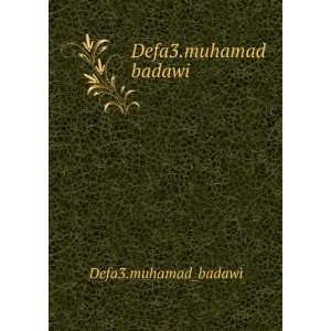  Defa3.muhamad badawi Defa3.muhamad_badawi Books