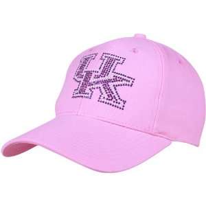  Kentucky Wildcats Youth Girls Pink Rhinestone Logo 